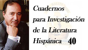Cuadernos para Investigación de la Literatura Hispánica Nº 40
