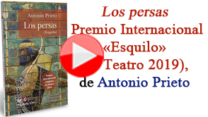 Acto de presentación del libro Los persas (Premio Internacional «Esquilo» de Teatro 2019), de Antonio Prieto