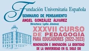 XXXVII Curso de pedagogía para educadores (2022-2023)