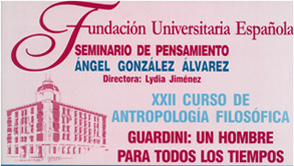 XXII Curso de Antropología Filosófica (2019-2020).