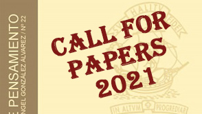 CALL for PAPERS. Cuadernos de Pensamiento N 34